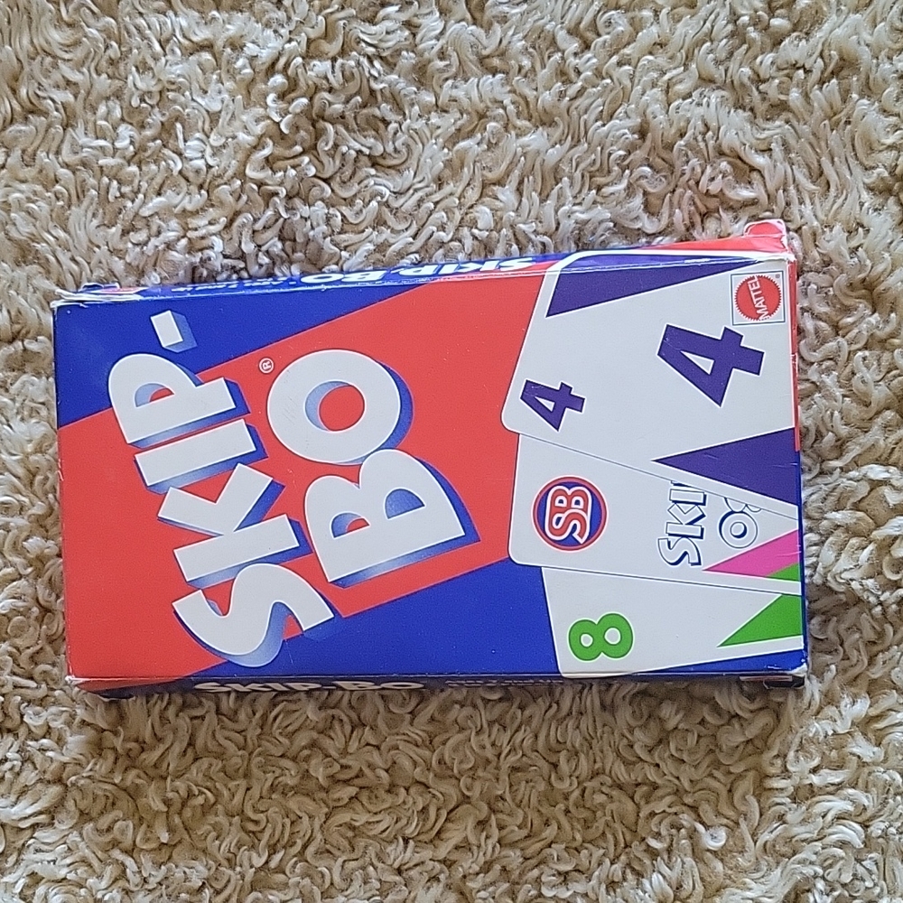 Skip Bo by Mattel Card Game
